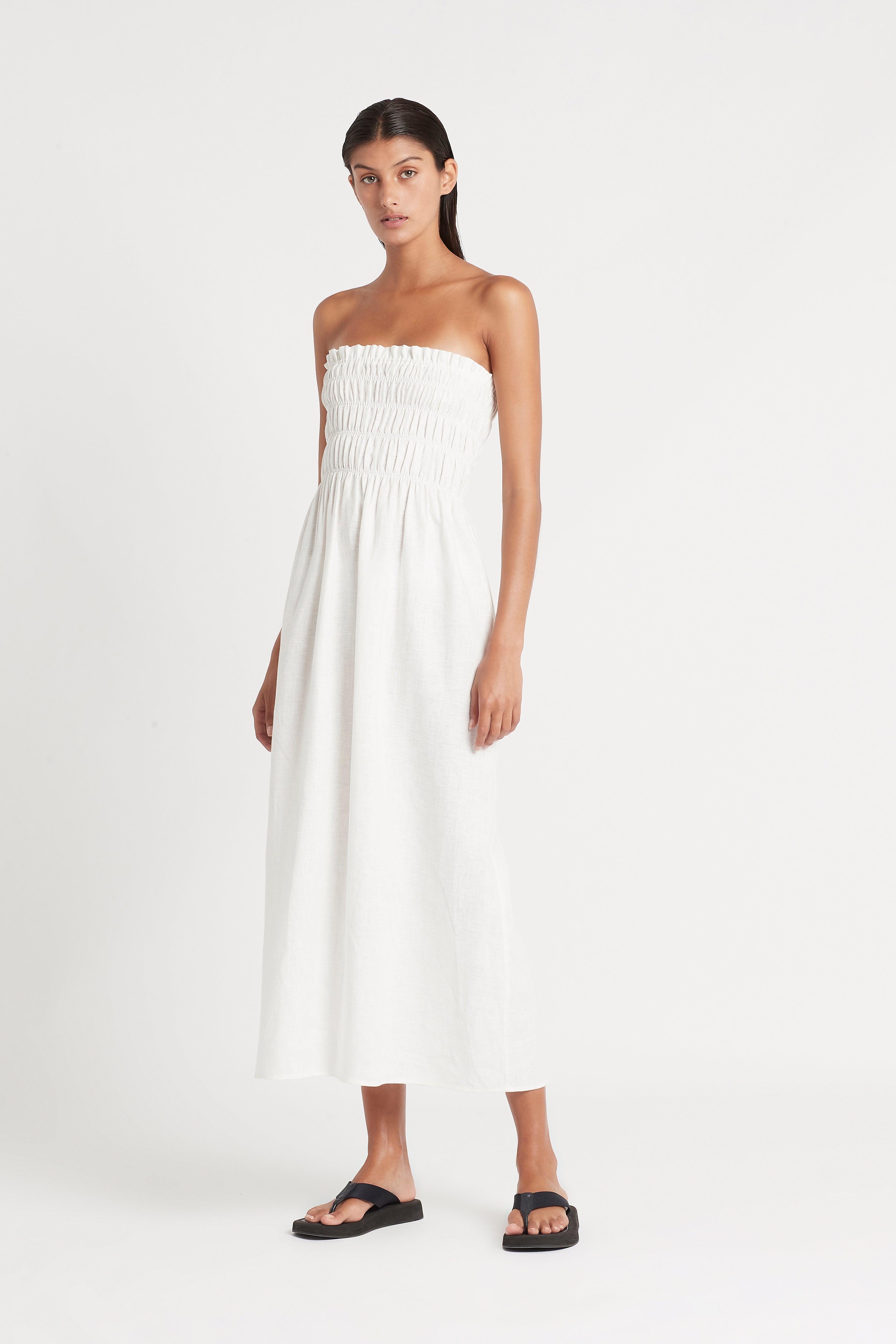 ALENA STRAPLESS MAXI DRESS – SIR.